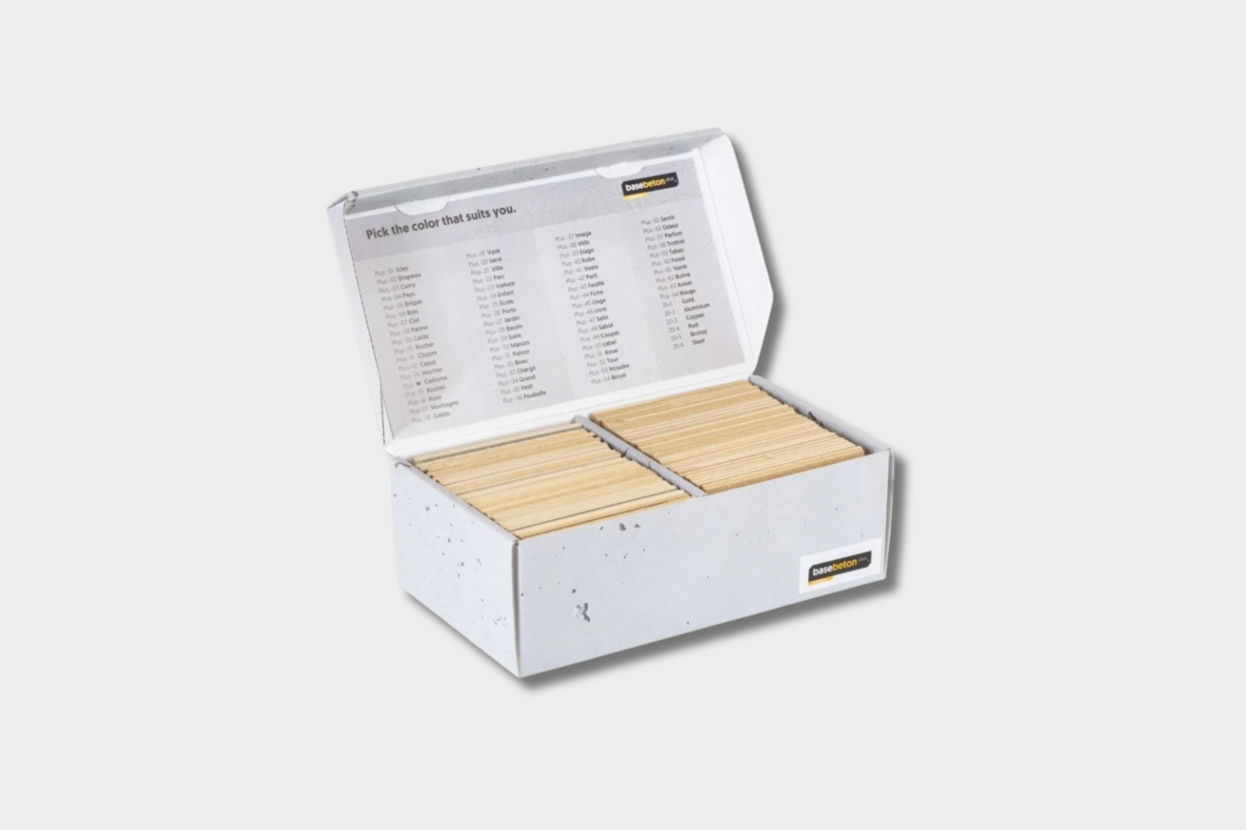 Farbmusterbox NATUREPLAST